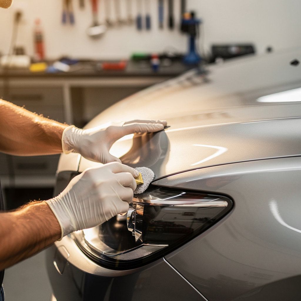 Quality Auto Body & Sales San Diego expert technician performing precision collision repair on a vehicle in San Diego