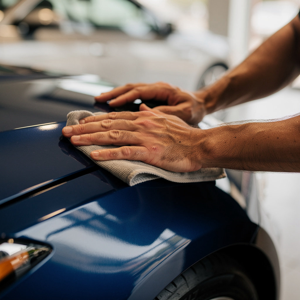 Quality Auto Body & Sales San Diego team working on a vehicle, representing our local expertise and commitment to quality auto body repair and sales